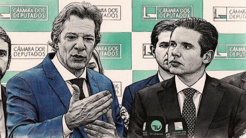 Haddad e Motta estiveram reunidos na tarde desta quarta-feira, 27 (Foto: Lula Marques/Agência Brasil)