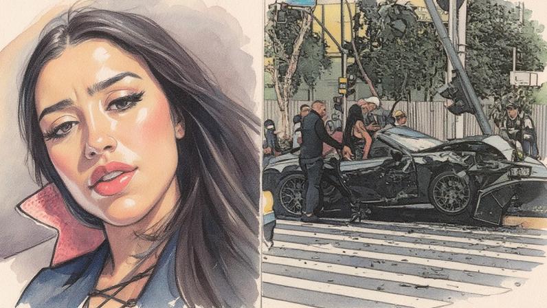 Bia Miranda se pronuncia sobre acidente que detonou Porsche: 'Vamos ver o que vamos fazer da nossa vida' (Foto: Reprodução/Instagram e Reprodução/TikTok)