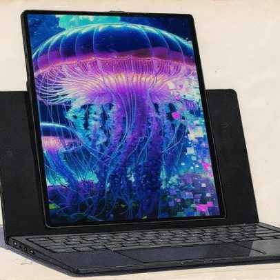 Lenovo revela conceito de laptop com display rotativo em vazamentos recentes