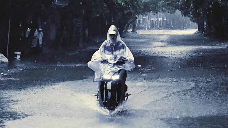 As pessoas foram orientadas a se abrigar em casa antes da chegada do tufão - Foto: Getty Images