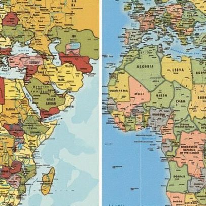 União Africana pede fim do uso do mapa Mercator que distorce o tamanho da África