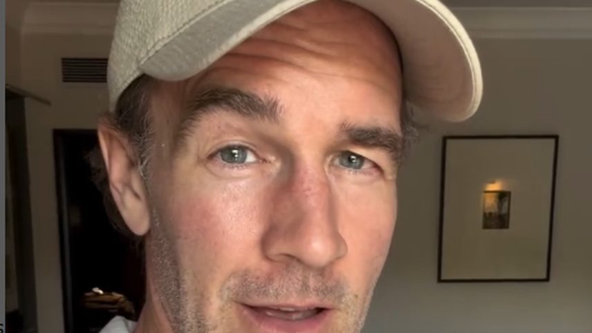 Ator James Van Der Beek (Foto: Reprodução Instagram)