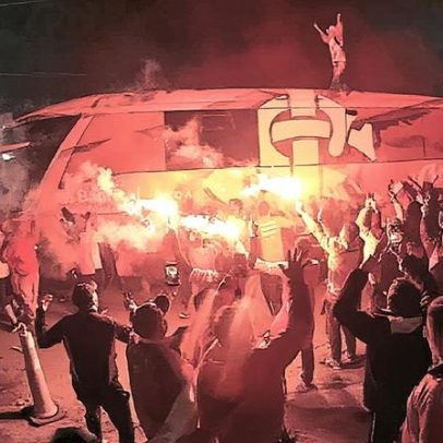 Torcida do Inter acredita em 'Rua de Fogo' para reverter situação contra o Flamengo
