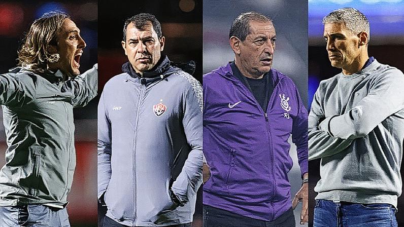 Zubeldía, Carille, Ramón Díaz e Vojvoda são alguns dos técnicos que perderam seus empregos (Foto: ESPN/Getty Images)
