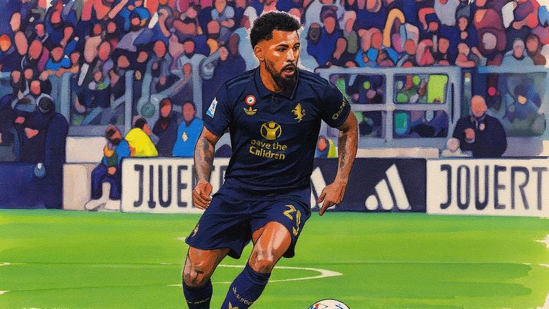 Douglas Luiz disputou 27 partidas com a camisa da Juventus (Foto: Divulgação/Juventus)