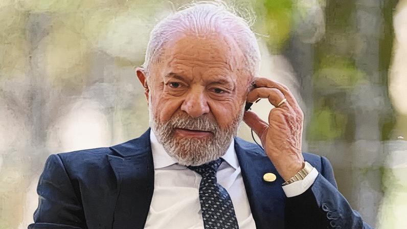 Lula, presidente do Brasil. (Foto: RAUL ARBOLEDA / AFP)