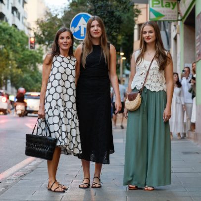 Reina Letizia participa do festival Atlàntida Film Fest com suas filhas em Mallorca
