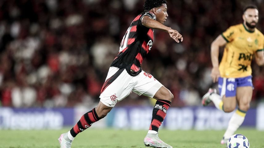 Plata marcou o segundo gol do Flamengo na vitória sobre o Mirassol (Foto: Gilvan de Souza/Flamengo)