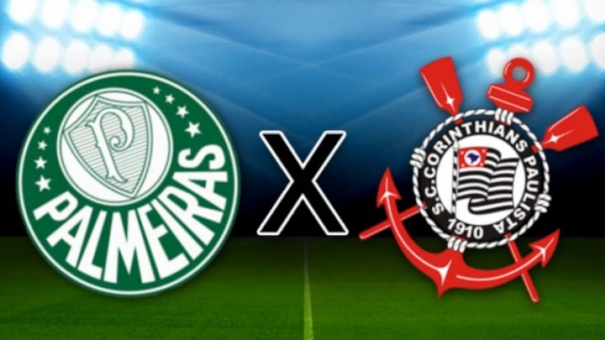 Palmeiras e Corinthians duelam nesta quarta-feira no Allianz Parque (Foto: Arte/Estadão)