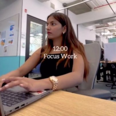 Funcionária da Microsoft revela rotina de trabalho com 80% de pausas para comida