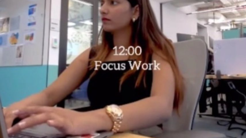 Funcionária da Microsoft na Índia mostra jornada de trabalho e web reage a 'excesso' de pausas: ‘80% comida e 20% trabalho’ (Foto: Reprodução/Instagram)