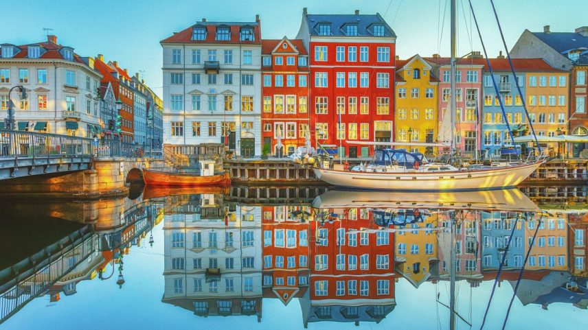 Copenhague, a capital da Dinamarca, sediou a Copenhagen Fashion Week, de 4 a 8 de agosto — Foto: Getty Images