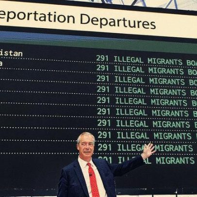 Ultradireita no Reino Unido promete deportar centenas de milhares de imigrantes