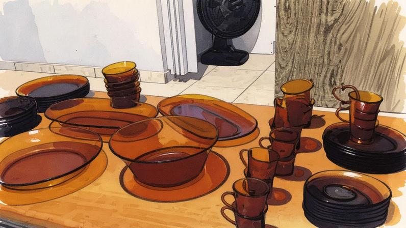 A louça Duralex voltou a ser objeto de desejo das famílias brasileiras (Foto: Reprodução)