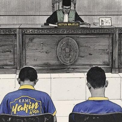 Indonésia aplica pena de chicotadas a homens por demonstrações de afeto público