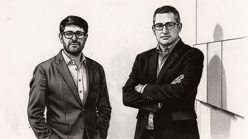 Nick Olney (esquerda) e Eric Gleason (Foto: @ogata_photo, Cortesia Olney Gleason)