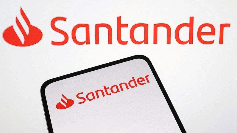 Logotipo do banco Santander em ilustração - 12/03/2023 (Foto: REUTERS/Dado Ruvic)
