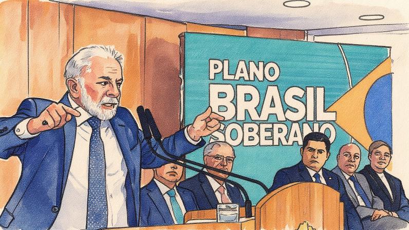 O pacote também fortalece o seguro voltado ao comércio exterior, com apoio de fundos garantidores, permitindo acesso inclusive a micro e pequenas empresas (Foto: Ricardo Stuckert / PR/Divulgação)