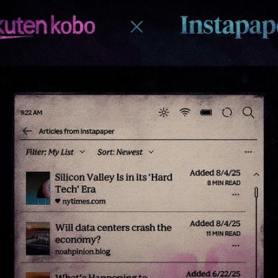 Kobo substitui Pocket por Instapaper em atualização gratuita de e-readers