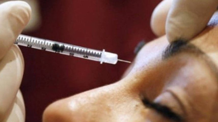 Aplicação de Botox (Foto: AFP/Mario Vedder/AFP)