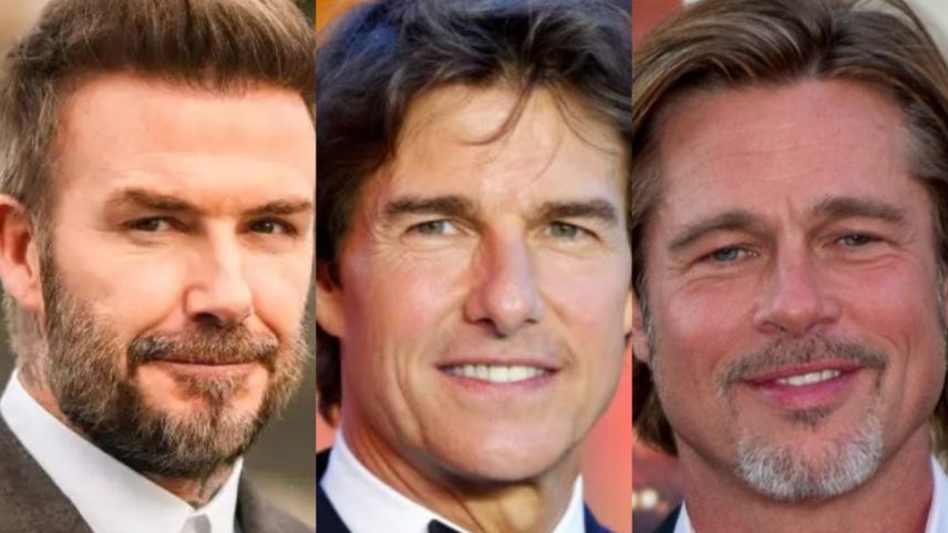Como David Beckham, Tom Cruise e Brad Pitt mantêm o visual jovem após os 60? (Foto: Getty Images)