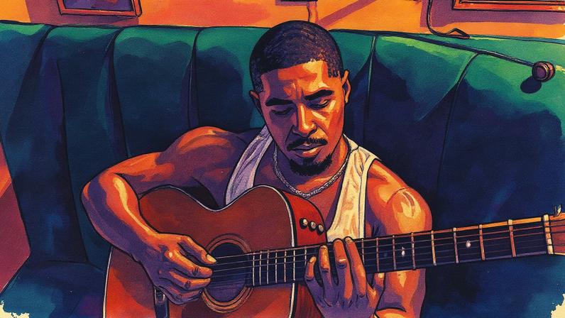 A estrela em ascensão do R&B, Khamari, conversa com a Billboard sobre seu novo álbum "To Dry a Tear", a saída da RCA Records e a inspiração que encontra em Jeff Buckley e D'Angelo. (Foto: Reprodução)