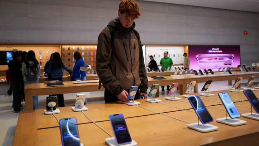 Loja da Apple em Nova York. (Foto: Adam Gray/REUTERS)