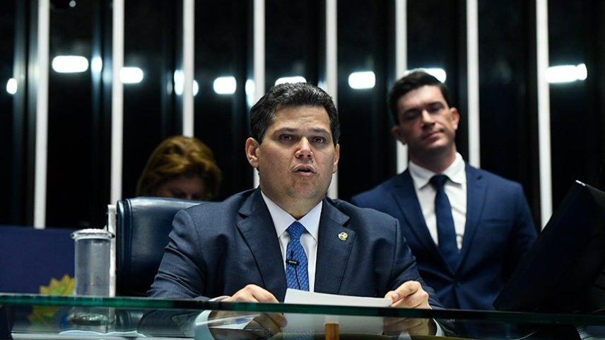 Presidente do Senado Federal, Davi Alcolumbre (União Brasil-AP) (Foto: Marcos Oliveira/Agência Senado)