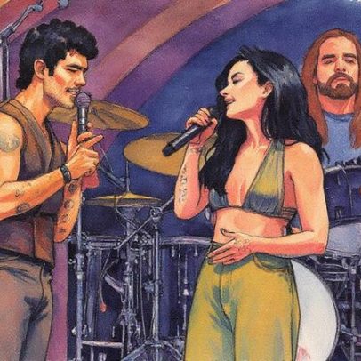 Jonas Brothers e Demi Lovato se reencontram em show nos Estados Unidos