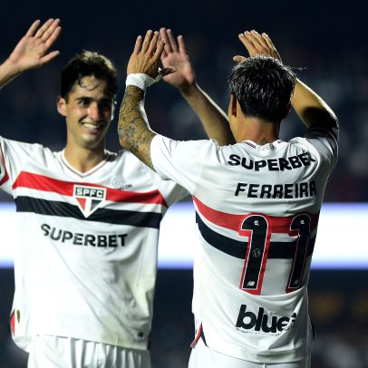 Rodriguinho realiza sonho de Ceni e brilha no São Paulo