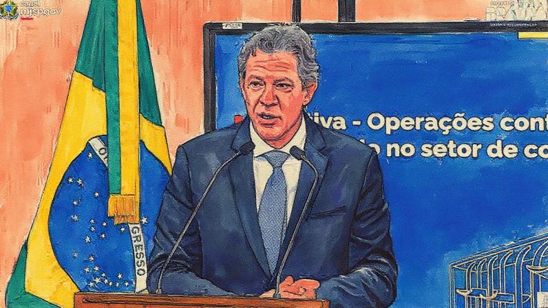 Haddad fala sobre megaoperação contra o PCC (Foto: Reprodução)