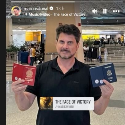 Marcos do Val revela uso de passaporte diplomático para deixar o Brasil
