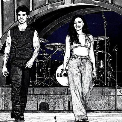 Demi Lovato e Joe Jonas relembram clássicos de 'Camp Rock' na turnê dos Jonas Brothers