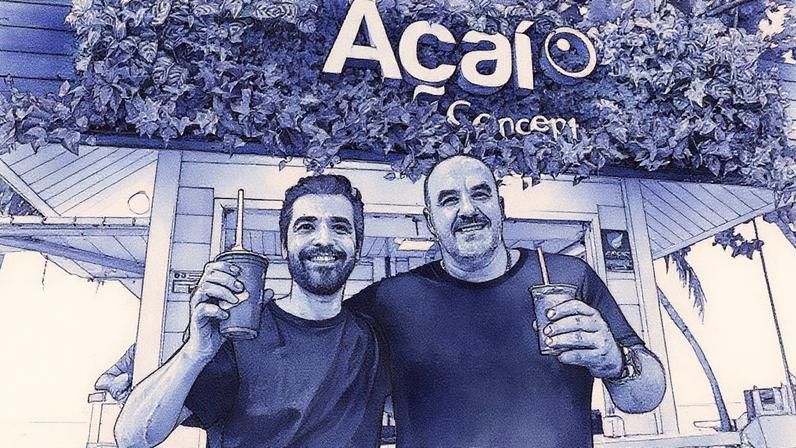 Rodrigo Melo e Miguel Teixeira, sócios fundadores da Açaí Concept (Foto: Divulgação)