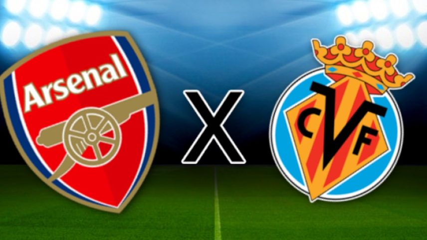 Arsenal e Villarreal se enfrentam em amistoso. (Foto: Arte/Estadão)
