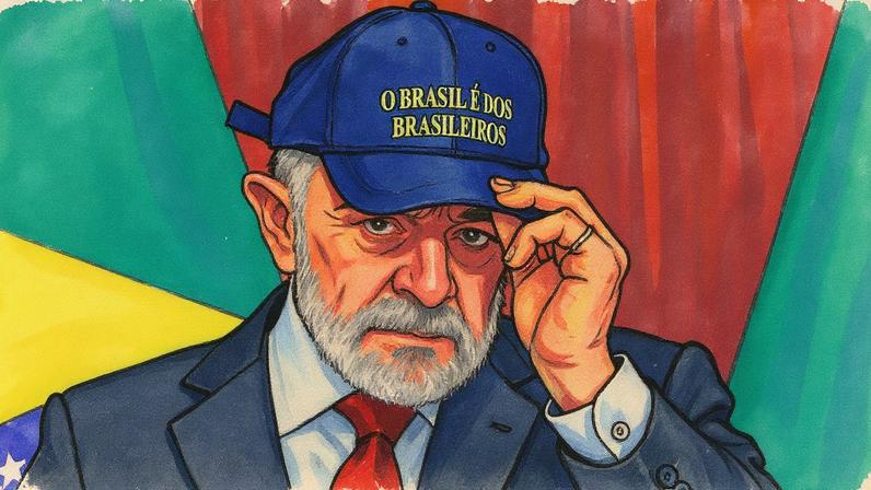 O presidente Lula durante reunião ministerial em 26 de agosto (Foto: Cristiano Mariz/O GLOBO)