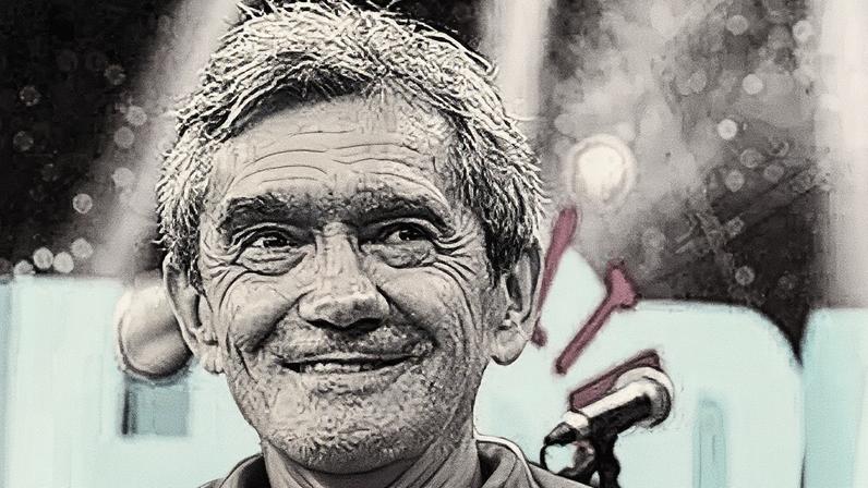 Apresentador do programa 'Altas Horas' da TV Globo em cena (Foto: Reprodução)