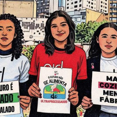 Jovens exigem banimento de alimentos ultraprocessados nas escolas de São Paulo