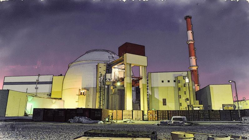 Imagem do reator nuclear iraniano de Bushehr, divulgada em 30 de novembro de 2009. (Foto: Mehdi Ghasemi/AP)