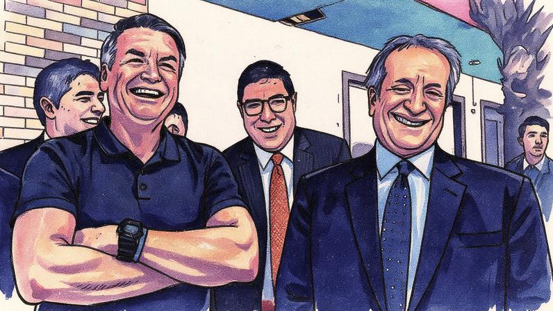 Bolsonaro e Valdemar voltam a se falar: reunião e churrasco liberado (Foto: Cristiano Mariz / O Globo)