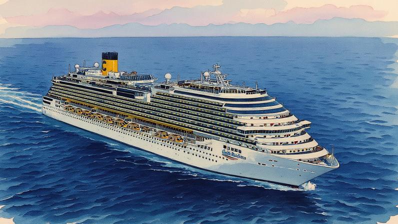 Costa Diadema, cruzeiro contratado para a COP30 (Foto: Divulgação)