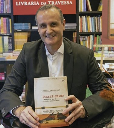 Mordaça. As acusações contra o autor também mencionam entrevistas nas quais ele critica a “mentalidade golpista” de alguns oficiais – Imagem: Rafael Lima