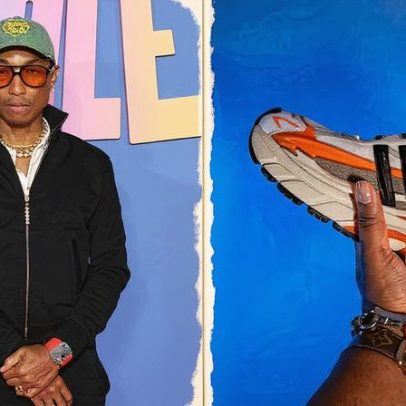Pharrell Williams e Adidas lançam tênis Chunky com o modelo VIRGINIA Adistar Jellyfish