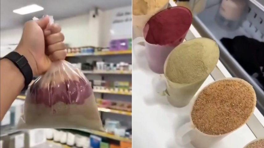 Farinha da felicidade é rica em fibras, mas especialista garante que não há milagres — Foto: Reprodução/ Redes sociais