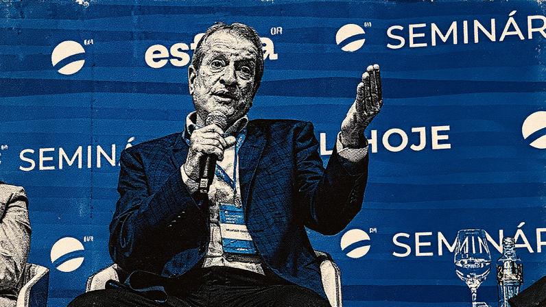 Presidente do PL, Valdemar Costa Neto, durante evento da Esfera Brasil, nesta segunda-feira, em São Paulo (25/08/2025) (Foto: Esfera Brasil/Divulgação)