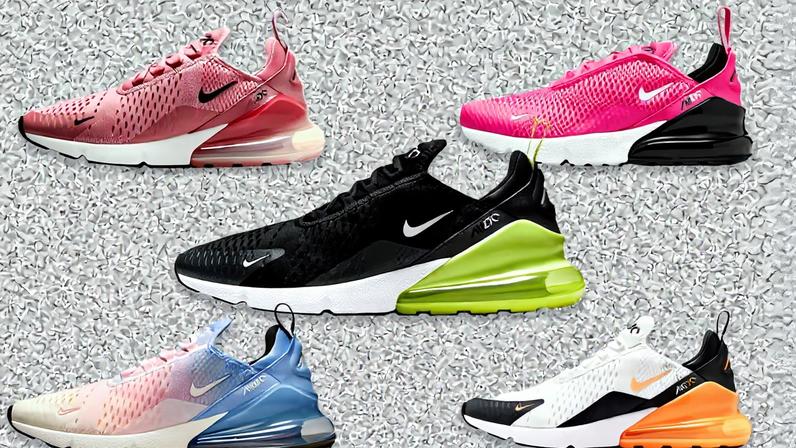 Nike está atualmente com uma promoção em diversos modelos de Air Max 270 para mulheres, homens e crianças. Veja como comprar os melhores estilos da venda como um profissional. (Foto: Reprodução)