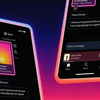 Spotify lança recurso de mensagens para interação entre amigos no streaming