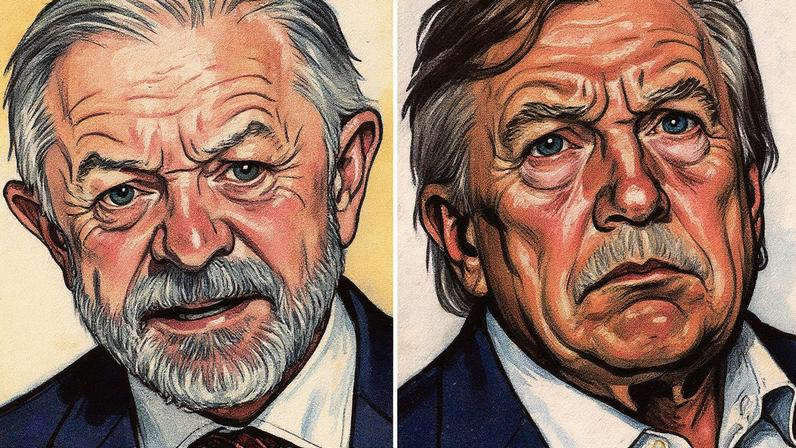 Lula e Trump — Foto: Adriano Machado/Reuters; Evelyn Hockstein/Reuters