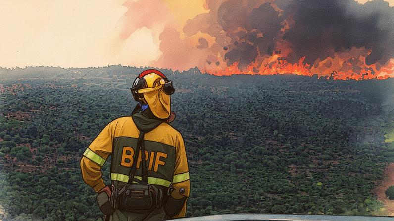 Incêndios florestais na Espanha em agosto de 2025. (Foto: Carlos Castro/Europa Press via Getty Images)