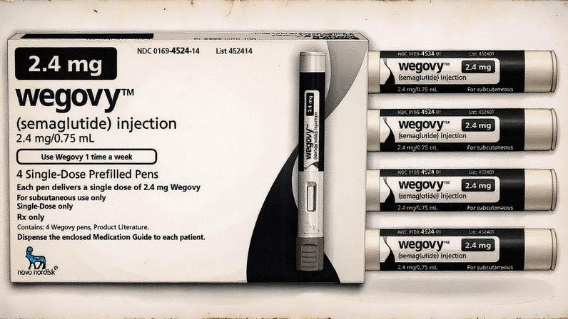 Medicamento Wegovy para perda de peso (Foto: Reprodução)
